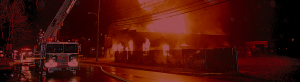 fire truck with overlay