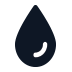 Black Water Droplet